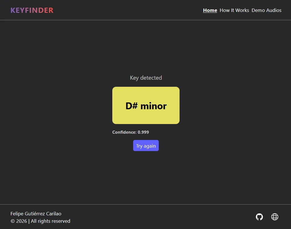 Keyfinder